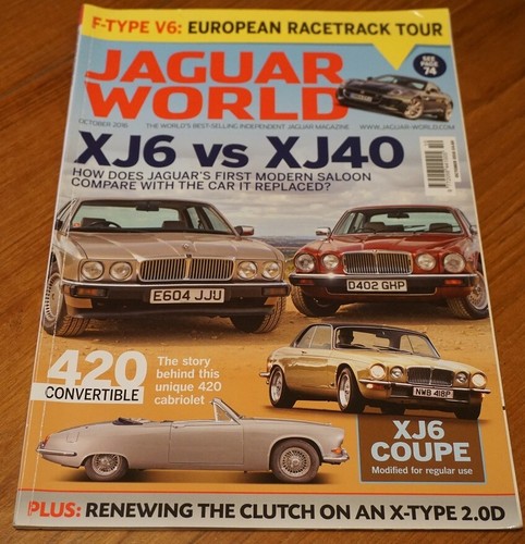 Jaguar world car magazine - world, s