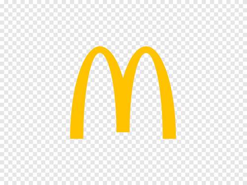Vinyl mcdonald decal - vinyl, m