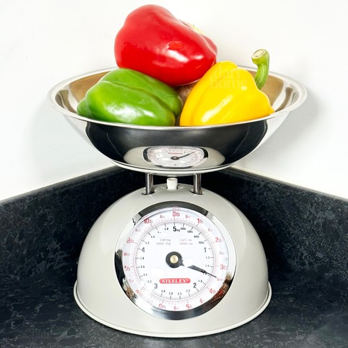 Cream kitchen scales bowl - kitchen, +