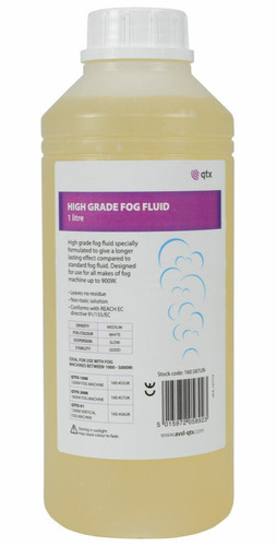 Qtx fog machine fluid high - 1l,
