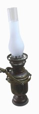 Cosmos Brenner Brass Oil Lamp