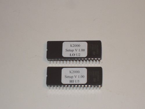 Kurzweil k2000 k2000r - k2000r, setup