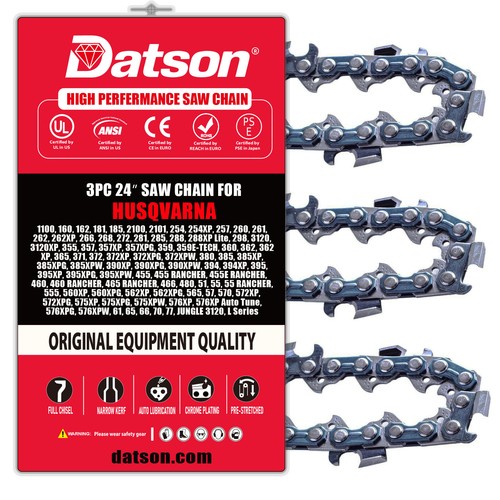 3pcs chainsaw chain for - chainsaw,