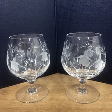 A Pair Of Stuart Crystal