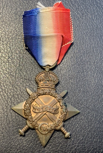 1914 1915 star medal pte - 1914-1915,