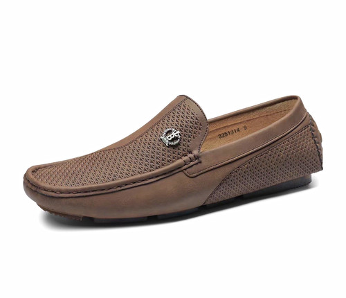Bruno marc men brown suede - men's,