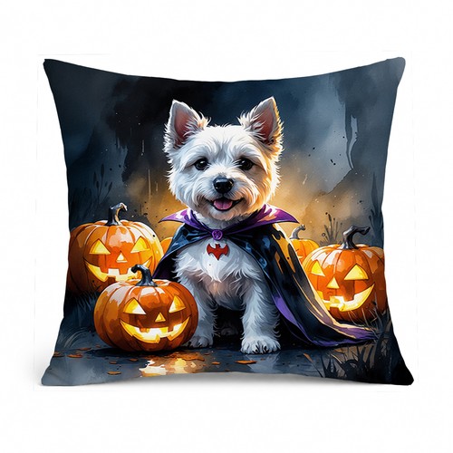 Westie vampire puppy - vampire,