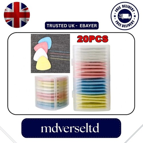 20pcs erasable tailors chalk - 20pcs,