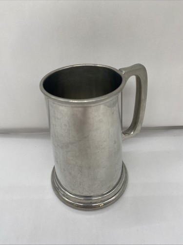 Vintage pewter tankard - pewter,