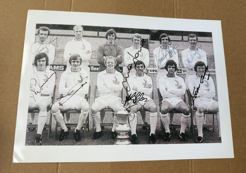 Multi signed leeds united - leeds,