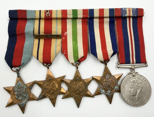 Genuine ww2 africa star 8th - genuine,