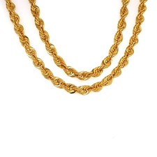 22ct Yellow Gold 20" Rope Chain (13.48g)