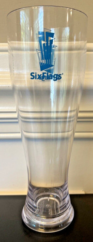 Six flags logo souvenir - souvenir, 9"