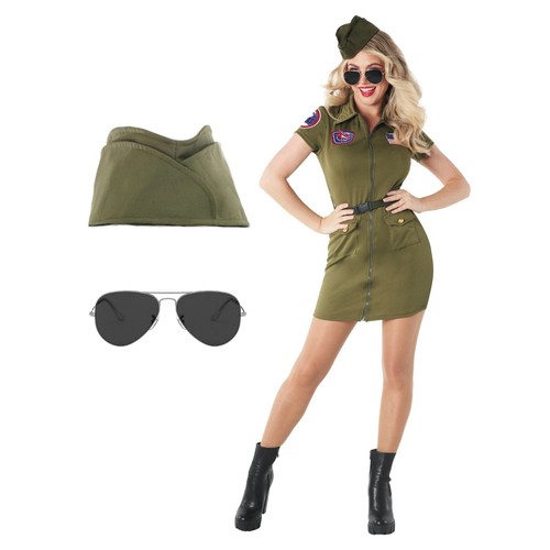 Women sexy pilot - women`s,