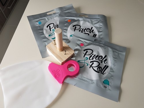 Pinch roll surfboard holder - surfboard,