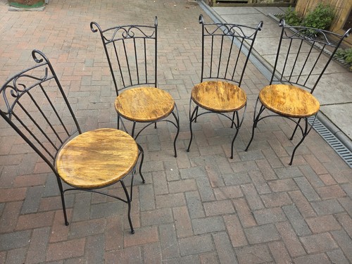 Set wrought iron - of,