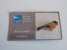 RSPB pin badge Giving nature a