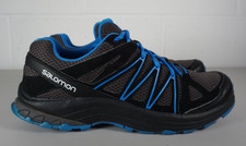 Mens Salomon XA Bondcliff Black Blue Trail Shoes - Size 9.5
