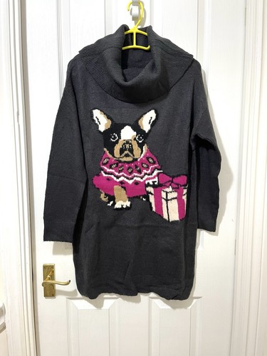 Warm comfy frenchie longline - &,