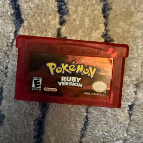 Pokémon ruby version - ruby,