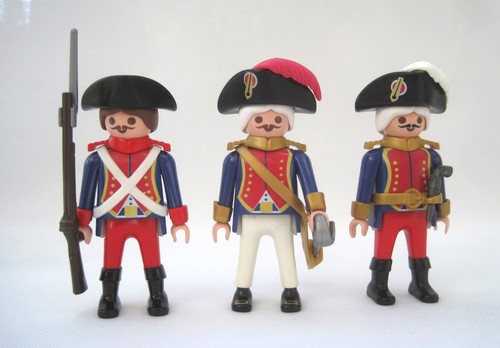 Playmobil french soldiers - playmobil, soldiers/
