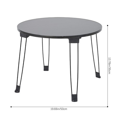 Round side table with - side, tray