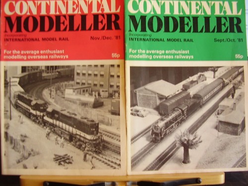 Model rail railway mags - x,