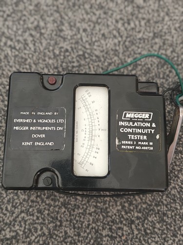 Vintage megger series mark - megger, 3