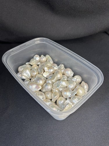 Box large baroque beaded - of,