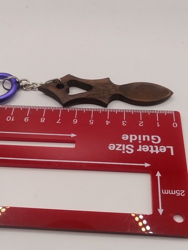 Hand carved wooden love - wooden, spoon