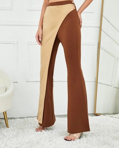 Two tone flare - tone, leg