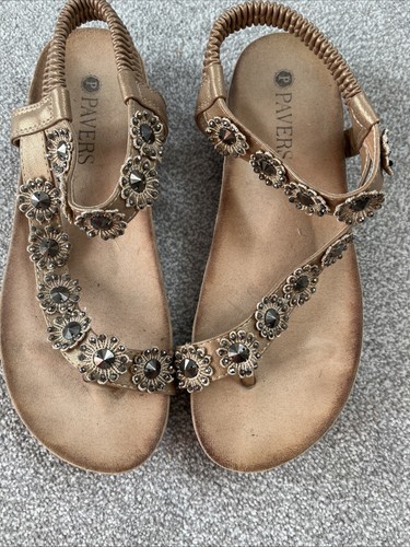 Ladies pavers sandals - sandals, size