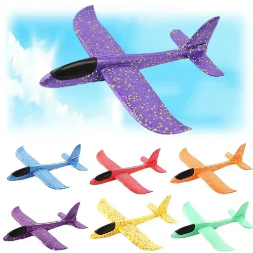 Large foam glider airplane - large,