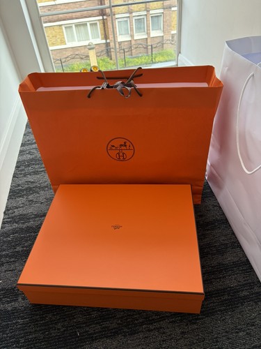 Hermès orange large big - hermès,