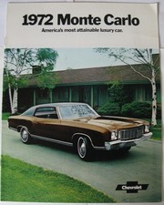 CHEVROLET Monte Carlo 1972