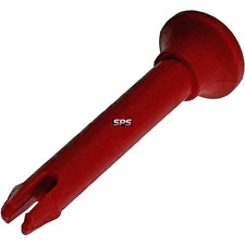 Red tap handle lever pin - red,