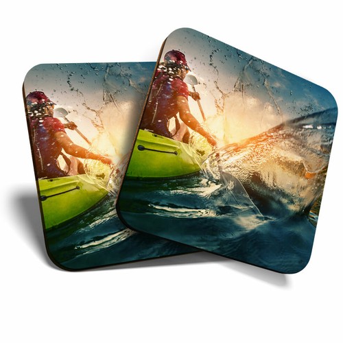 Coasters kayak canoe - kayak,