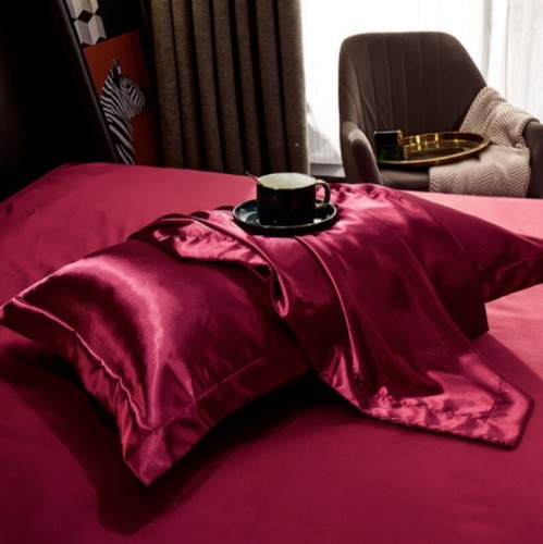 2pcs soft pillowcase silk - soft,