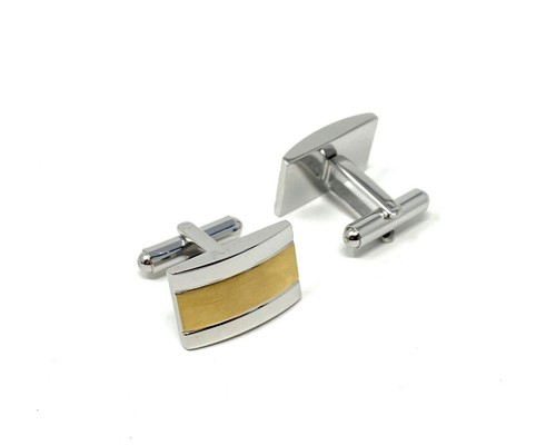 Men cufflinks gold plated - men's,