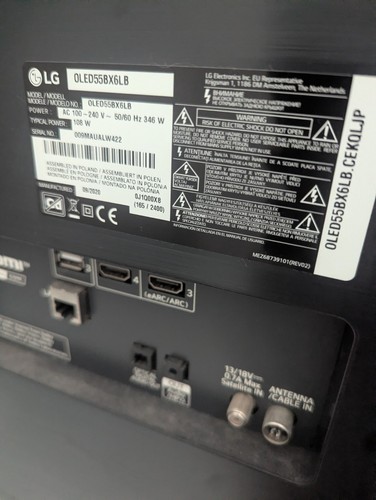 Oled ai 4k - b5, hdr