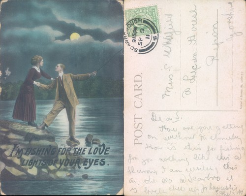 Couple lake fishing - couple,