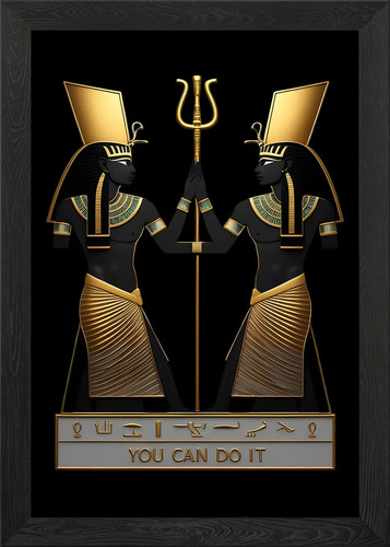 Egyptian gods isis and osiris - gods,