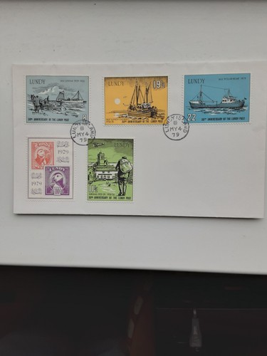Lundy island 1979 qeii 50th - lundy,