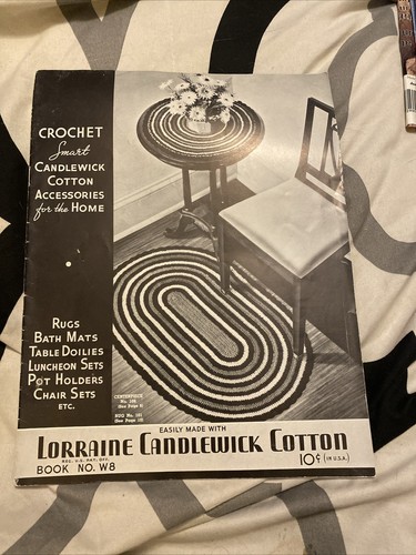 Vtg 1937 lorraine candlewick - 1937,