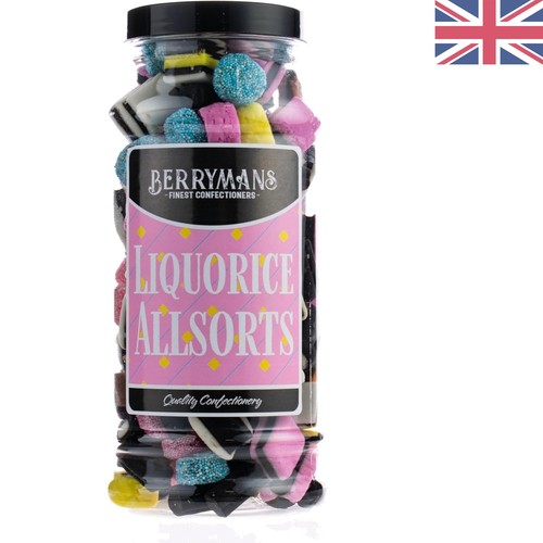 Liquorice allsorts gift - jar,
