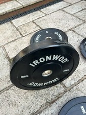 15 KG Set OLYMPIC RUBBER BUMPER PLATES 2" WEIGHT