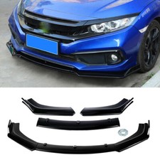 Front bumper lip spoiler - front,