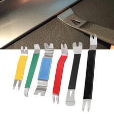 Steel Car Removal Pry Tool Kit Trims Door Clip Panel Dash Audio Radio Interior