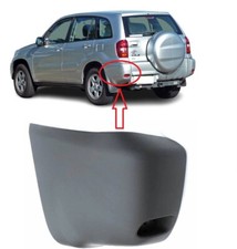 NEW FOR TOYOTA RAV4 5DOOR 2000 - 2005 REAR BUMPER CORNER WITHOUT HOLES LEFT