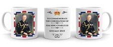 Coronation of King Charles III Mug 2022 (11oz)  With Smashproof Box